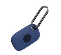 CHAKAE Custodia protettiva morbida con portachiavi per Tile Life 360 2024 Tracker Viaggiatori Frequenti Viaggiatori Supporto amichevole da viaggio