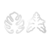 CHAKAE Elegante Monstera Leaf Grapples Robusto Acrilico Monstera Pianta Grapples Unico Estetica Pianta Foglia