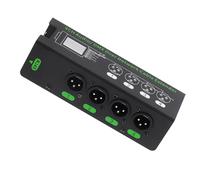 CHAKAE Estensore del cavo 4Way del metallo di durevolezza per le esibizioni dal vivo di trasmissione del suono sopra per i musicisti Stage Sound Extender