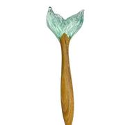 CHAKAE Forcina per capelli in legno da donna a coda di pesce Buyao pettine e bastone forcina per capelli antiscivolo Decors elegante copricapo