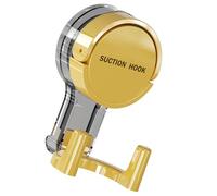 CHAKAE Gancio a ventosa riutilizzabile a 2 teste per tenere portatile per accessori da doccia Portasciugamani Materiali robusti Gancio a ventosa riutilizzabile per bagno