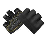 CHAKAE Guanti per sollevamento pesi Guanti da allenamento fitness per allenamento della forza antiscivolo Mezza dito palestra per bodybuilding Fitness multiuso