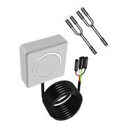 CHAKAE Interruttori di alimentazione del computer esterno Pulsante di estensione per desktop senza sforzo Start Up con ABS e lega di alluminio Costruzione Multiple Brand PC Power Extender