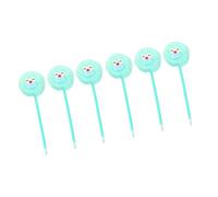 CHAKAE Penna a sfera pelosa 1.0mm Ufficio Scuola Scrittura Forniture Scrittura Liscio Per Le Donne Studenti 6 Pz/Confezione Forniture Per