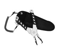 CHAKAE Pinze multifunzione con guaina a spirale cordino da pesca intrecciato taglierina anelli apri gancio rimozione alluminio