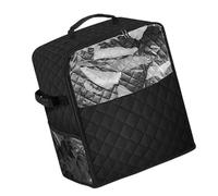 CHAKAE Protezione verticale del miscelatore del basamento con tasche di stoccaggio adatto per 4.5QT/5QT/6QT/7QT/8QT Elettrodomestici Poliestere Costruzione Mixer Copertura antipolvere