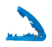 CHAKAE Strumento compatto per spellacavi e raddrizzatore per cavi RJ45 con meccanismo di bloccaggio per una facile manutenzione della rete, strumento di raddrizzamento rapido dei fili