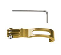 CHAKAE Supporto di estensione della luce della bici di durevolezza del supporto di estensione dei fari pieghevoli per pendolarismo della città e mountain bike durevole supporto antiruggine