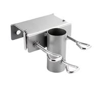 CHAKAE Supporto regolabile resistente ai raggi UV per riparo dal sole, ancoraggi sicuri a terra, senza bisogno di attrezzi per patio, picnic, stabilità al vento costiero, supporto per ombrelloni da