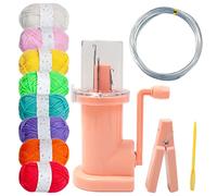 CHAKAE Utensili per avvolgimento per abbellimento Manuale Dispositivo per Filo Intrecciato Mini Mulino per Maglieria Macchina per Maglieria a Mano per Cappelli Maglioni Guanti