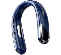 CHAKAE Ventola a collo regolabile a 5 velocità senza lama ricaricabile con display digitale gadget di raffreddamento per adulti e bambini ergonomico