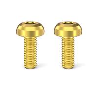CHAKAE Viti di fissaggio precise M5x12mm Bulloni adatti per accessori da ciclismo Il design leggero garantisce una vestibilità sicura Facile installazione Bulloni per ciclismo a lunga distanza