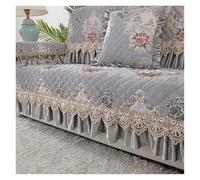 CHAKEUZND copridivano con gonna, copridivani, Copridivano con gonna, diverse misure(Style 003,90x210x18cm)