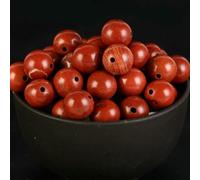 CHAKEUZND Perline di Perle finte Tinte, Perline di Pietra Rotonde sciolte Multicolore Diverse Dimensioni for la creazione Gioielli Fai da Te(Red Jasper,4.0mm 88 to 91pcs)