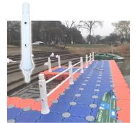 CHAKEUZND Robusta Piattaforma da Pesca, Kit di pontile Galleggiante Portatile for Lago, Piattaforma ad Alta capacità carico