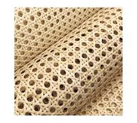 CHAKEUZND Rotolo di Tessuto in Canna di Rattan, Rotolo di fettuccia in Rattan a Maglia Esagonale for progetti Fai da Te Riparazione mobili, Diverse Dimensioni(60x100cm)