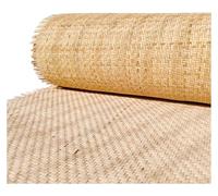 CHAKEUZND Rotolo di Tessuto in Canna di Rattan, Rotolo di Rattan, Materiale in Naturale, Confezione da 1, Misure Multiple, progetti Fai Te for la Riparazione mobili(60 Cm X 7 M)