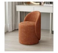 CHAKEUZND Sedia da trucco con schienale basso, sedia moderna Sedia girevole for trucco e ufficio multicolore(Brown)