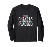 Chakra allineati da Placebo Divertente Maglia a Manica