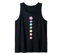 Chakra Arcobaleno Yoga allineamento Meditazione Chakra Colore Canotta
