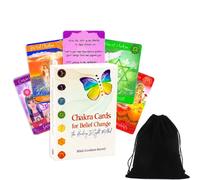 Chakra Carte Per Cambio Di Fede Mazzo E Borsa Findhorn Guarigione Esoterica