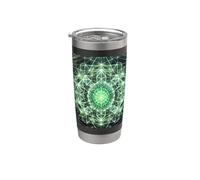 Chakra del cuore Amore e compassione Bicchiere termico in acciaio inox doppia parete