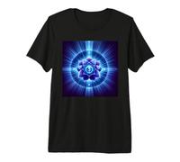 Chakra del Terzo Occhio Saggezza interiore Geometria Sacra Maglietta Premium
