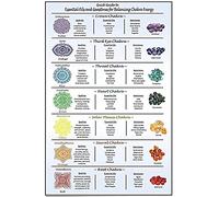 Chakra Knowledge Meetal Sign Poster Yoga Room Wall Art Decor Guida rapida agli oli essenziali e alle pietre preziose Targa in alluminio vintage per la casa, l'ufficio, Wall Art Decor Placca 8x12 polli