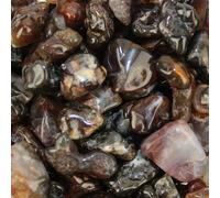 Chakra Pietra Ciondolo Fuoco Agata Reiki Guarigione Regalo Di Piccolo x10