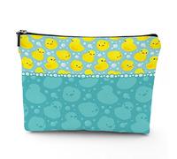 Chakra, trousse da viaggio per il trucco, con icone colorate, chakra principali, da donna, grande, organizer per trucchi in lino, borsa da toilette, multicolore, 17,8 x 22,9 cm, Giallo Verde_30,