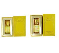 ChakraProfumo Frangipani& GaneshSandal Pack of 2 | 10 ml ogni | Profumo concentrato Oils | Alcohol-Free | Long -Lasting Unisex Fragrance