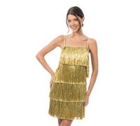 Chaks - Abito con frange anni '20, costume Charleston da donna