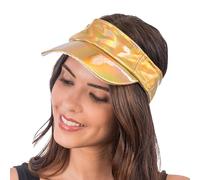 Chaks - Cappellino con visiera olografico, cappellino lucido
