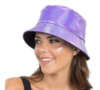 Chaks - Cappello da Pescatore Metallizzato, Cappello Pieghevole