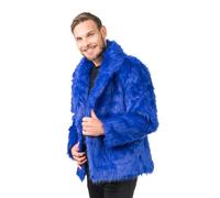 Chaks - Cappotto in pelliccia sintetica, giacca corta in pelliccia