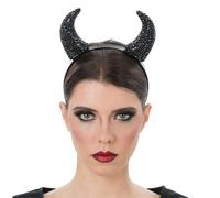 Chaks - Cerchietto da diavolo con corna, accessorio per costume