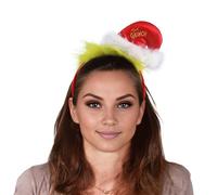 Chaks - Cerchietto da Grinch, accessori per costumi natalizi