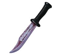 Chaks coltello finto giocattolo con sangue 33cm Per completare il tuo costume di scream o per la tua festa di halloween