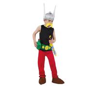 Chaks - Costume Asterix per bambini, set da 9 pezzi, costume da gallo, Asterix e Obelix, per carnevale e Comic Con