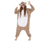 Chaks - Costume da animale per adulti, tuta con cappuccio, 164 cm