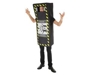 Chaks - Costume da autovelox per adulti, travestimento da radar | Design a forma di autovelox, look divertente, struttura leggera, apertura per il viso, Carnevale, cosplay, feste a tema