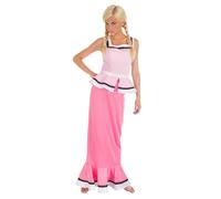 Chaks - Costume Beniamina da donna, outfit ufficiale Asterix e Obelix, set gallico da 2 pezzi per carnevale e Comic Con