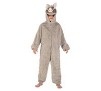 Chaks - Costume da cinghiale per bambino, Asterix e Obelix, Tutina con cappuccio, travestimento per carnevale e Comic Con