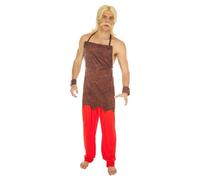 Chaks - Costume da Esautomátix da uomo, outfit ufficiale di Asterix e Obelix, set da fabbro in 4 pezzi per Carnevale e Comic Con