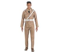 Chaks - Costume da poliziotto di Saint Tropez da uomo, 4 pezzi