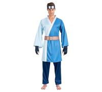 Chaks - Costume da uomo Mitsuki, outfit ufficiale Naruto, set anime 5 pezzi per carnevale, cosplay e Comic Con