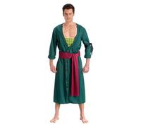 Chaks C4614S - Costume Zoro®, da adulto, taglia S