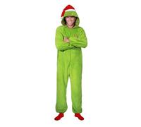Chaks - Costume Il Grinch™, tuta per adulti, tuta, tutina per carnevale, costume di Natale