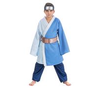 Chaks - Costume Mitsuki per ragazzi, outfit ufficiale Naruto, set anime 5 pezzi per carnevale, cosplay e Comic Con