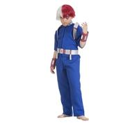 Chaks - Costume Shoto Todoroki da ragazzo, ufficiale My Hero Academia, tuta anime con accessori per carnevale e fumetti